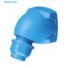 ANGLED HANDLE POLY BLUE Size.1 +CABLE GLAND 9-18MM