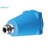 STRAIGHT HANDLE METAL BLUE Size.1 +CABLE GLAND M20 7-13MM