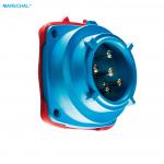PN INLET POLY BLUE Size.1 IP66/67 3P+N+E 30A 440V AC