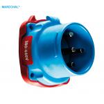 DECONTACTOR DS1 INLET POLY BLUE Size.2 IP54 2P+E 30A 440V AC