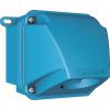 WALL BOX POLY BLUE Size.1 +70D ANGLE ADAPTER