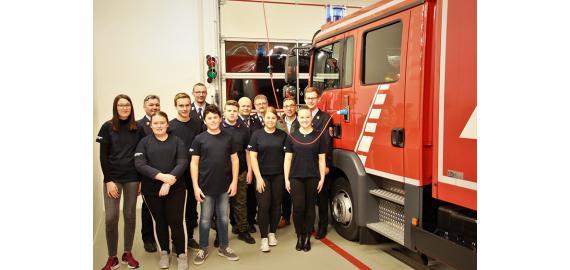 MARECHAL GmbH, sponsor des jeunes sapeurs-pompiers