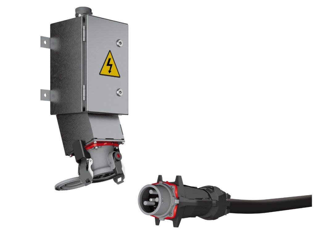 400 A Hochleistungssteckdosen DS4 Marechal Electric industriestecker hersteller