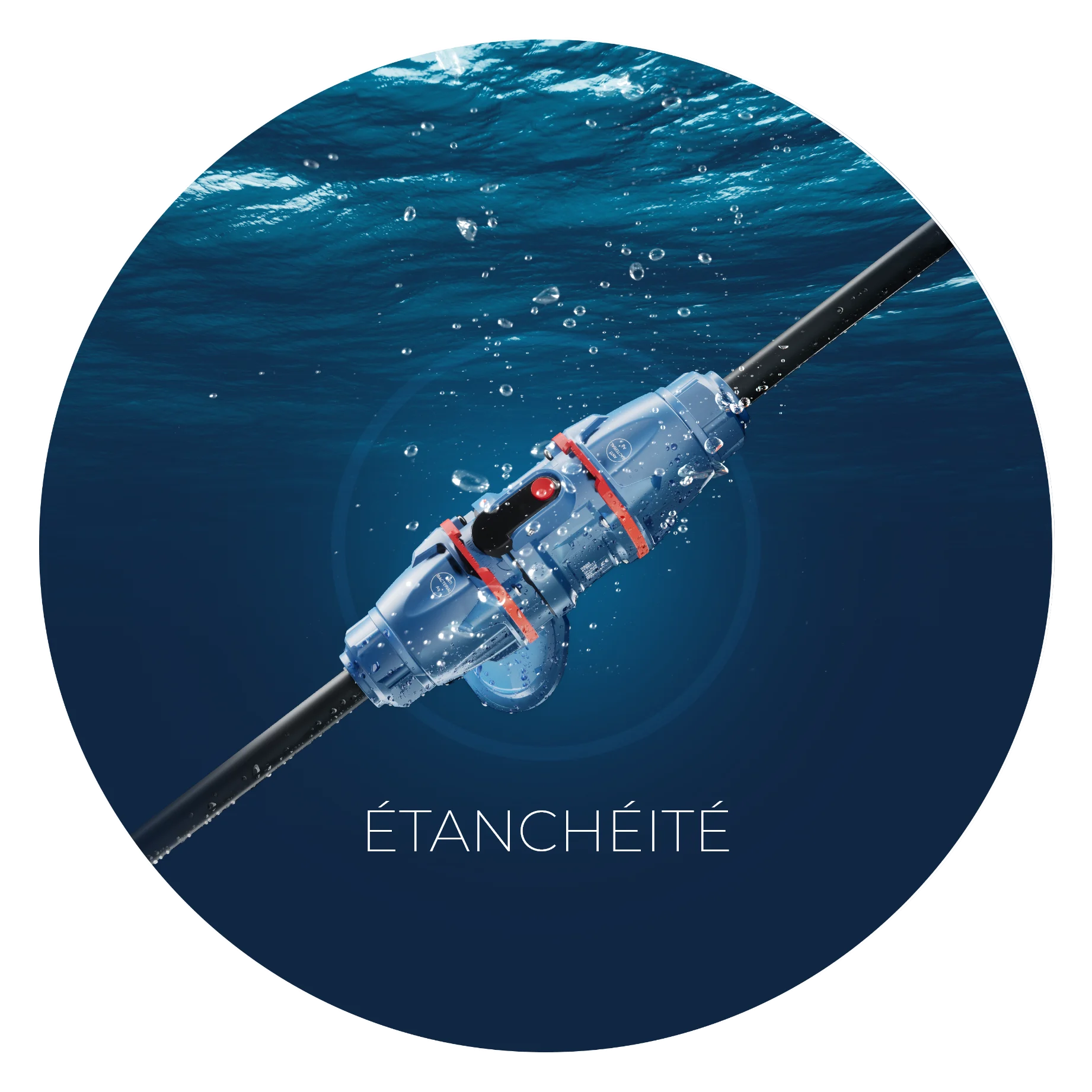 Connecteur industriel étanche